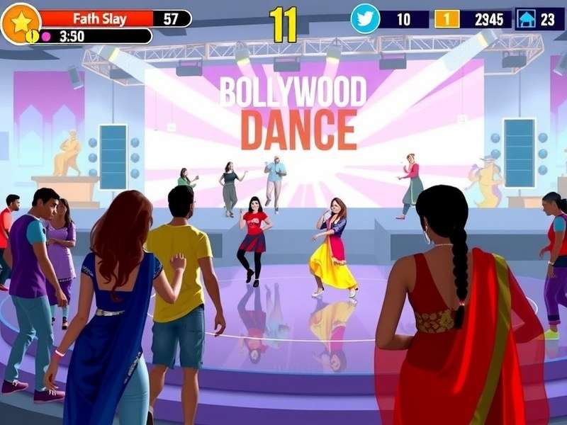 Bollywood Dance Supreme Gameplay Screenshot